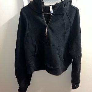 lululemon oversized scuba half zip hoodie